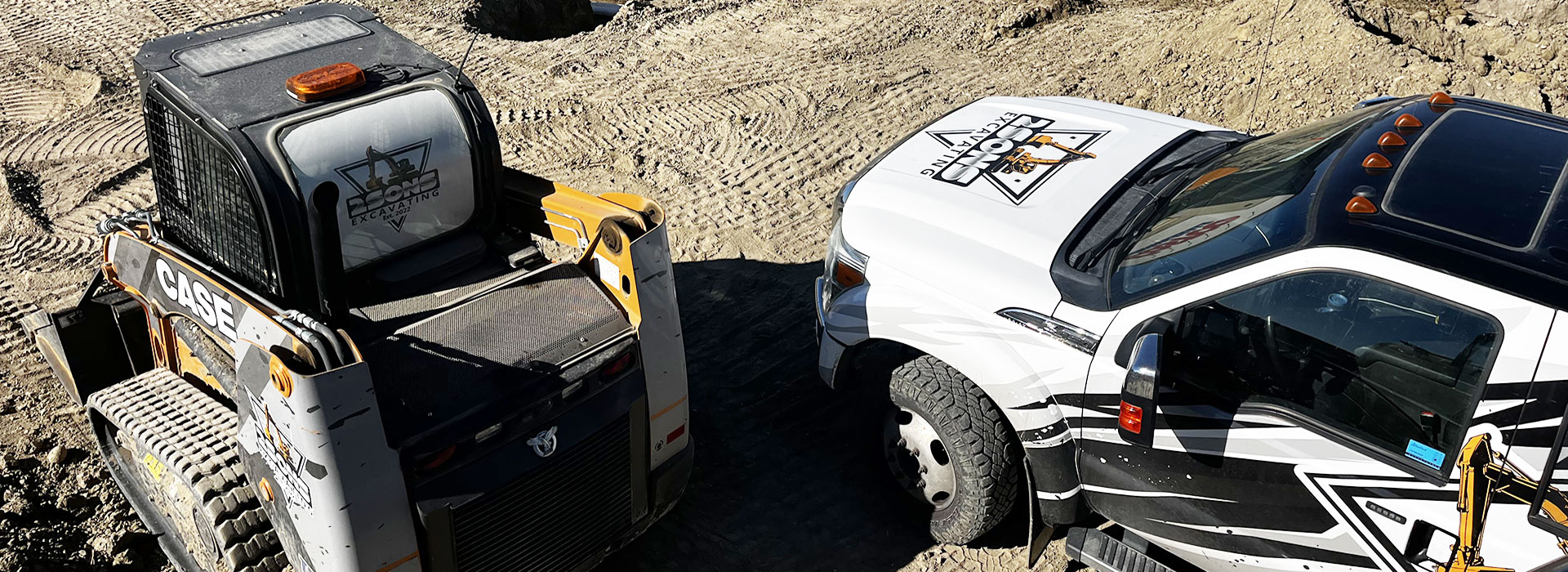 About 2 Sons Excavating located in Airdrie Alberta and serving Calgary and surrounding areas.