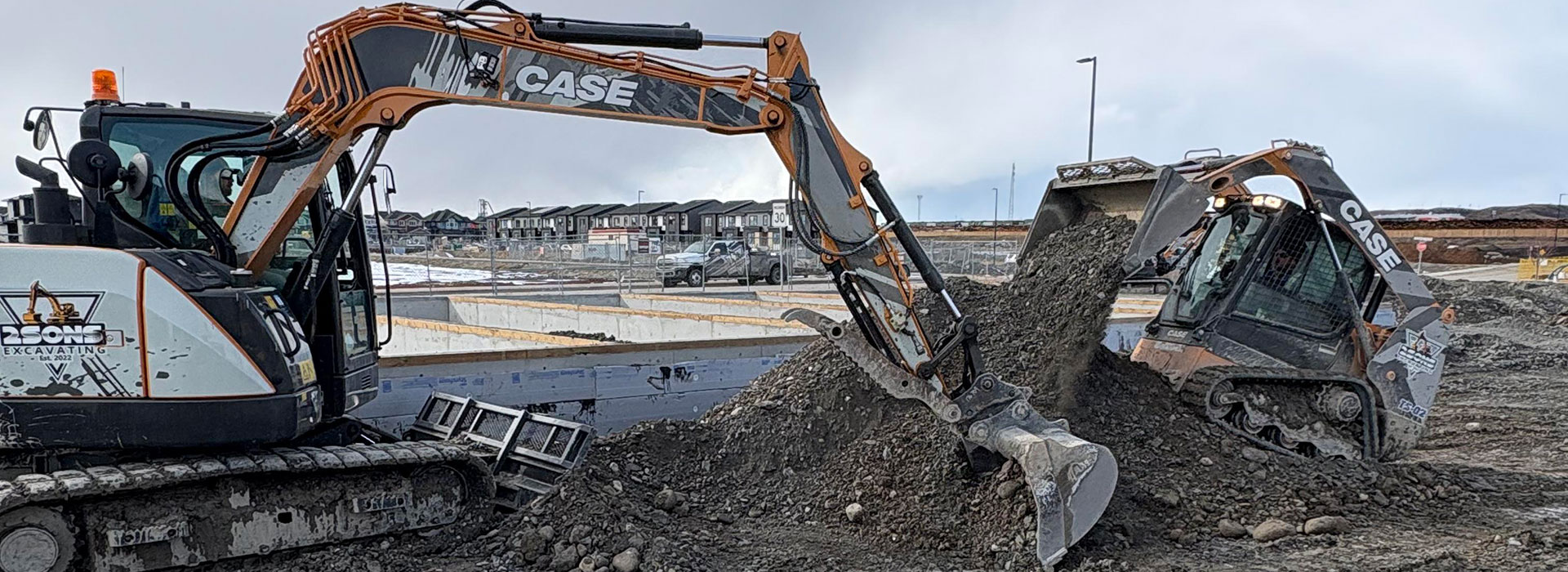 Check out the various foundation services offered by 2 Sons Excavating serving Calgary and surrounding areas.