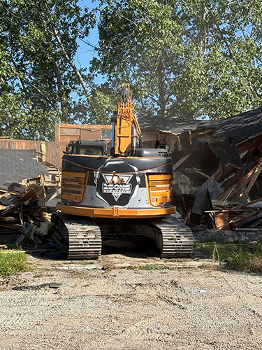 Image 1 - Demolition services from 2 Sons Excavating, serving Calgary and up to a 100 km radius of the City of Calgary.
