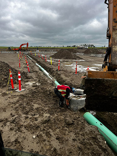 Image 2 - Industrial, 2 Sons Excavating, mechanical trenching.