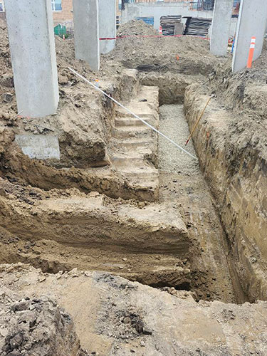 Image 4 - multifamily, 2 Sons Excavating, mechanical trenching.